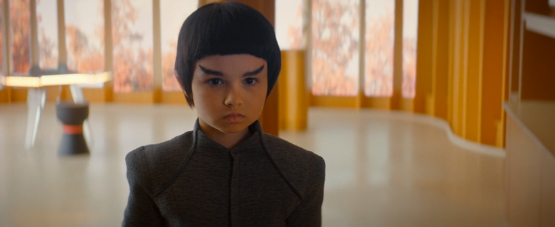 Babby Spock is a rude little boy.